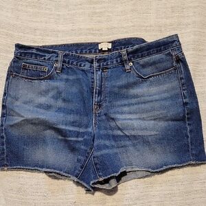 J. Crew Classic Blue Jean Shorts